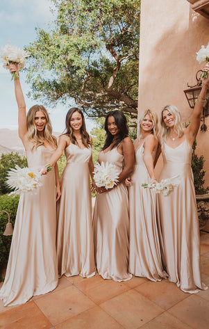 Champagne Bridesmaids Dresses – Show Me ...